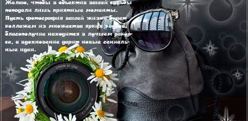 Поздравление С Днем Фотографа В Прозе