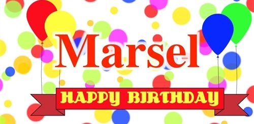 Поздравления С Днем Рождения Мужчине Марсель