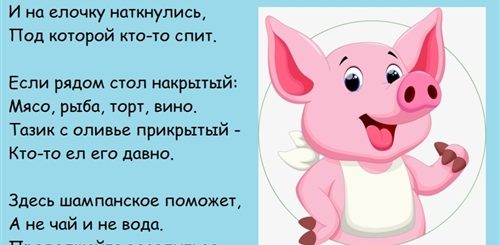 Прикольные Стихи С Новым Годом Свиньи 2021