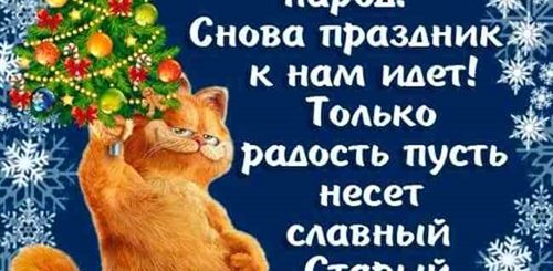 Старый Новый Прикольные Поздравления
