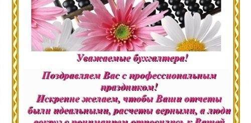 День Бухгалтера В России Поздравления Губернатора Главы