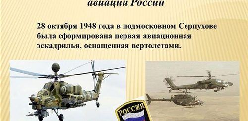 День Создания Армейской Авиации России Поздравление