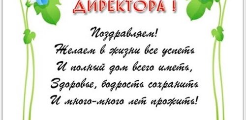 Поздравление Генеральному Директору Прикольные