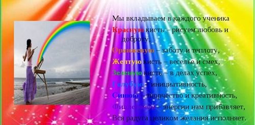 Поздравление По Цветам Радуги В Стихах
