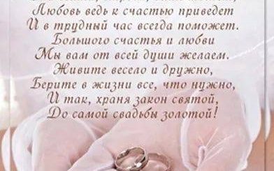 Поздравление С Свадьбой Крестника Своими Словами