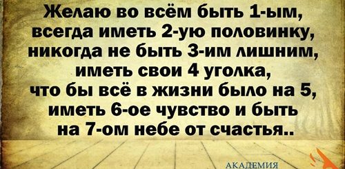 Поздравление Всегда Первый