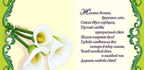 Поздравления Детей Молодоженам