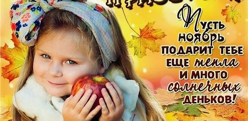 Поздравления С 1 Ноября Картинки Прикольные