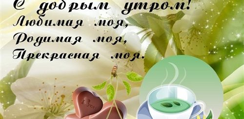 Поздравления С Днем Утром Стихи Жене