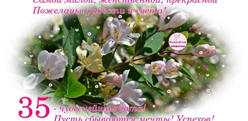 Поздравления С Юбилеем 35 Лет Снохе