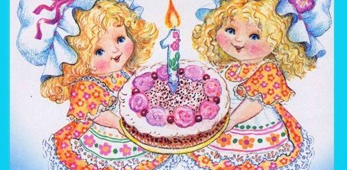 С Днем Рождения Девочкам Двойняшкам Красивые Поздравления