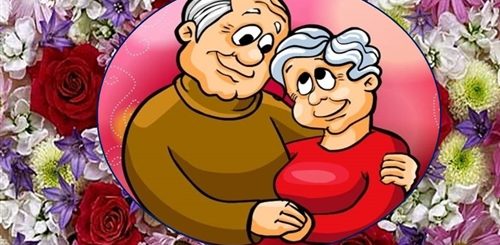 Шуточное Поздравление С Днем Рождения Пожилой Пары