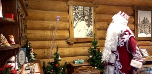 Усадьба Деда Мороза Видео Поздравление